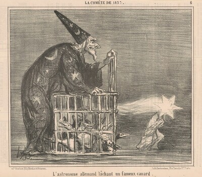 L'astronome allemand lachant un ... Canard