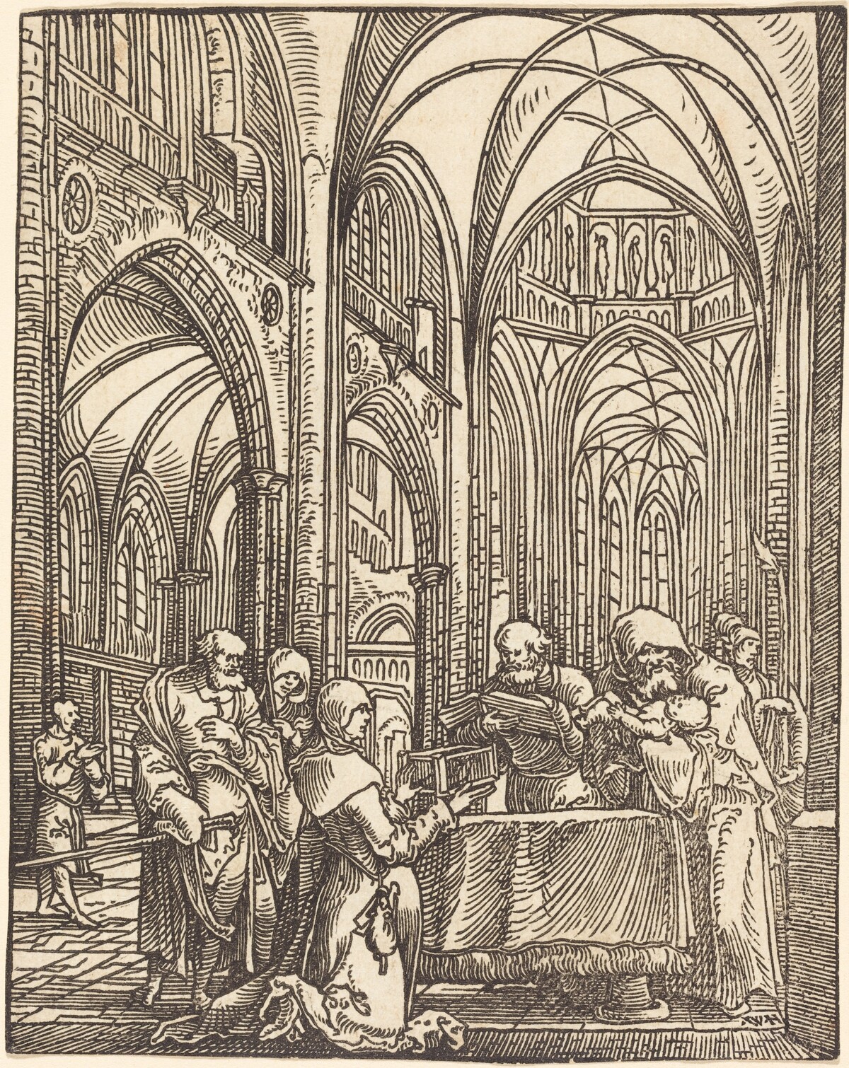 The Presentation in the Temple by Wolf Huber