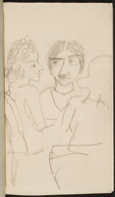 drei zu Tisch sitzende Frauen (Three at a Table) [p. 45]