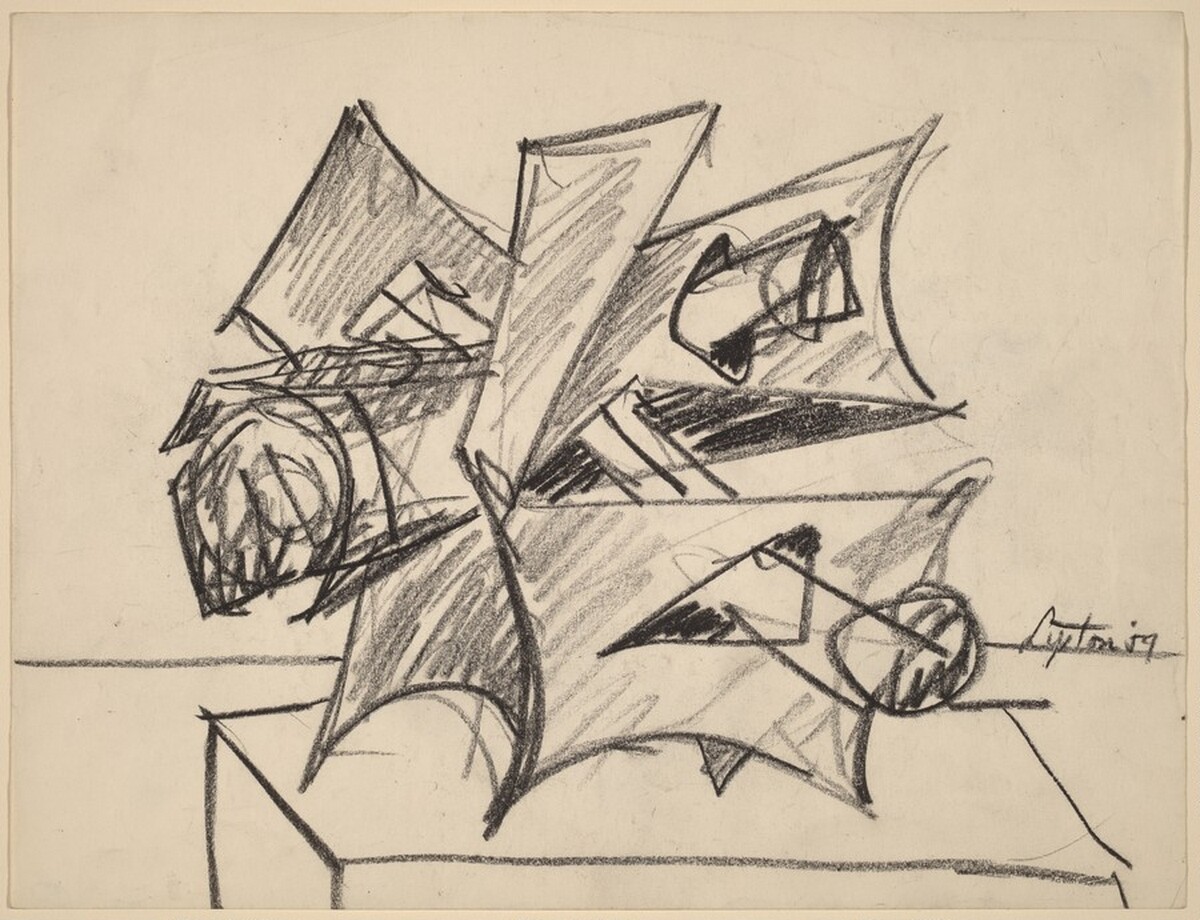 Study for "Seafarer" by Seymour Lipton
