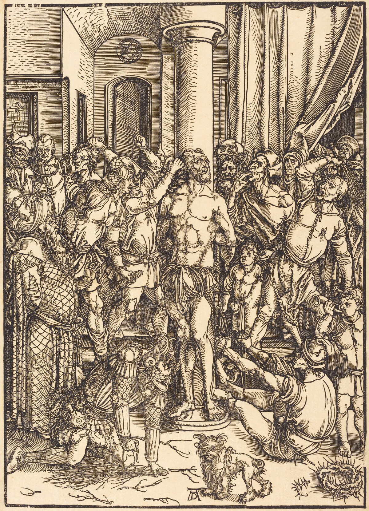 The Flagellation by Albrecht Dürer