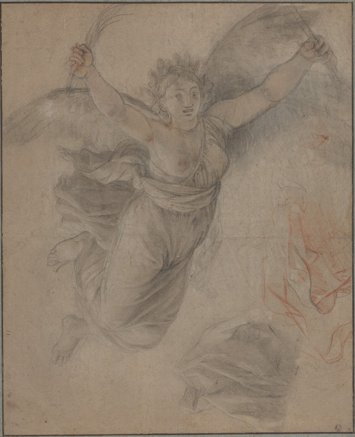 An Allegorical Female Figure by Follower of Charles Le Brun