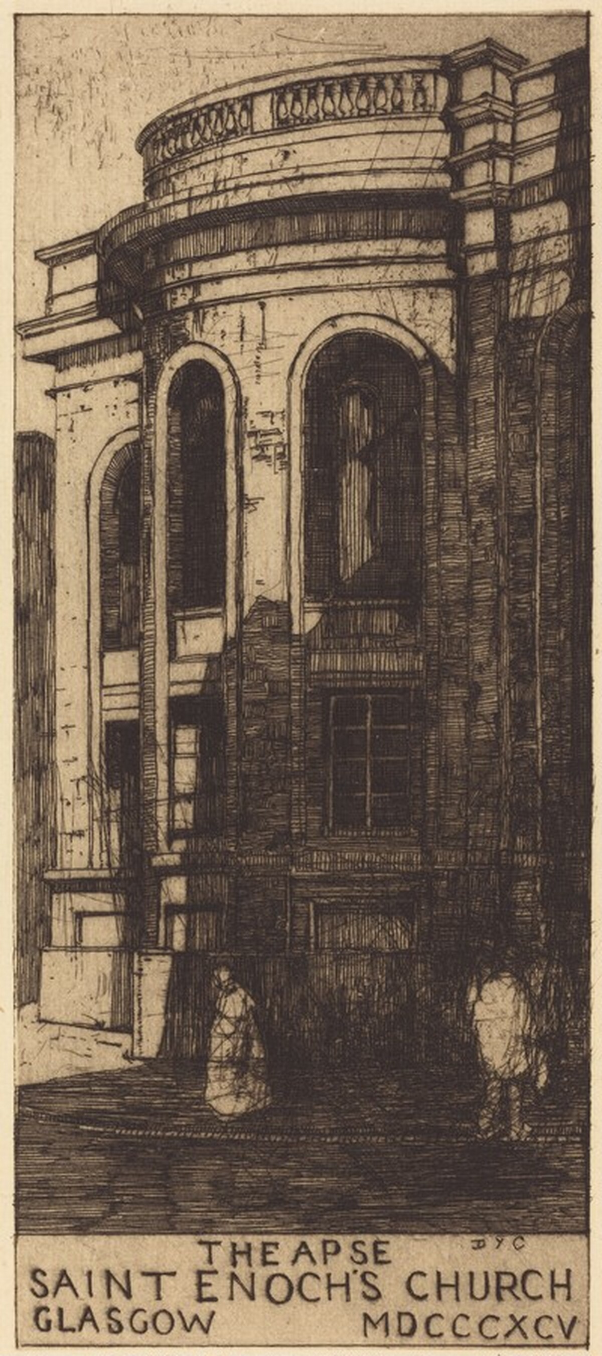 The Apse, St. Enoch's Church, Glasgow by David Young Cameron