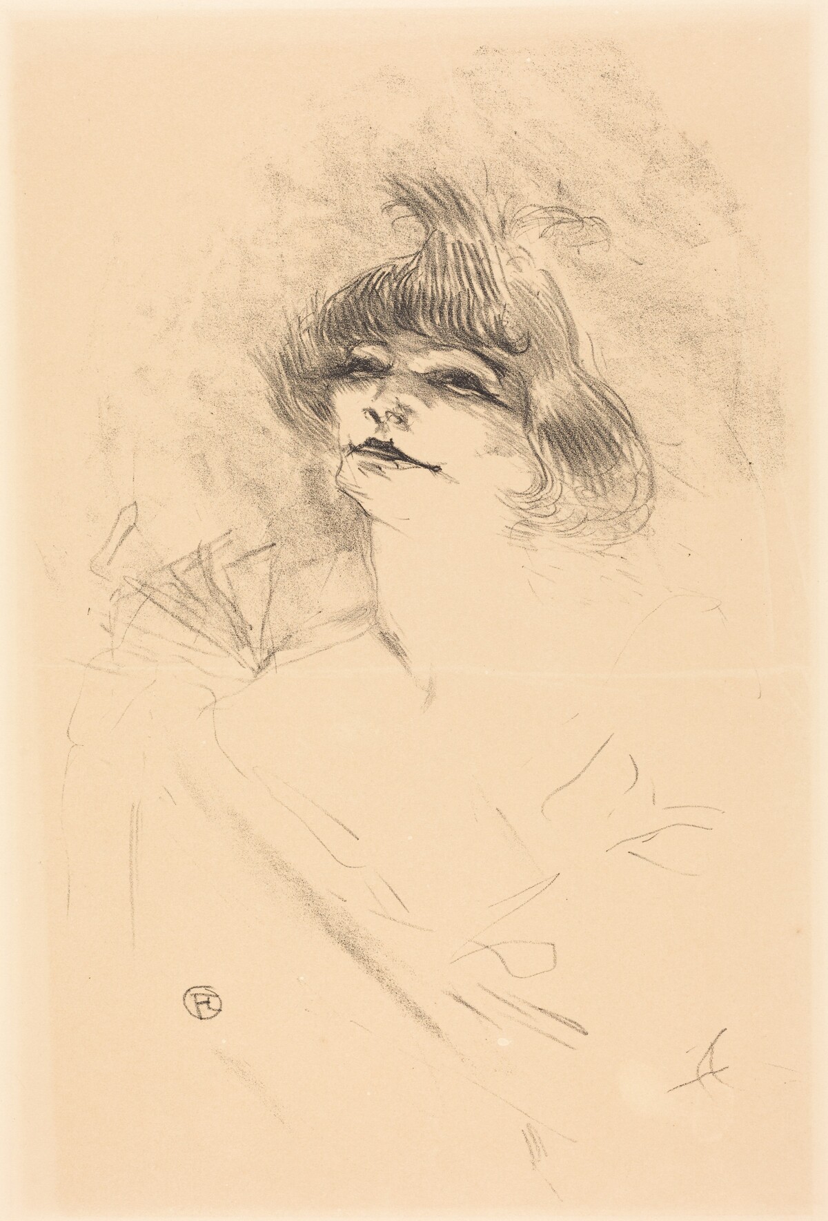 Polaire by Henri de Toulouse-Lautrec