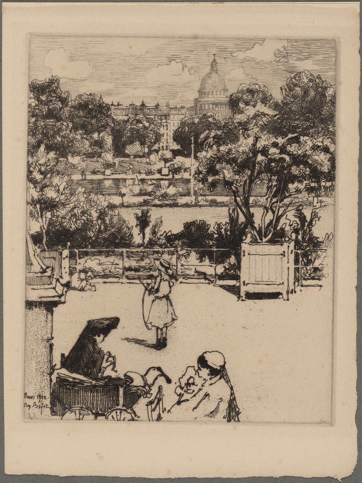 Le Luxembourg by Eugène Béjot