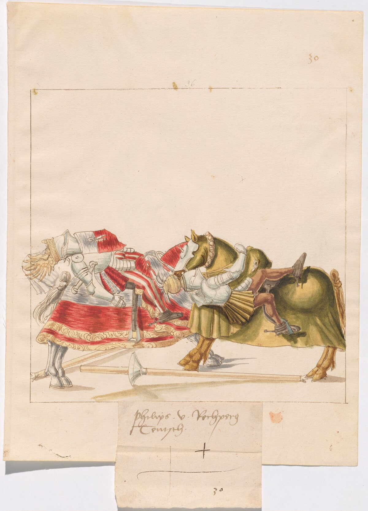 German Joust of Peace by German 16th Century