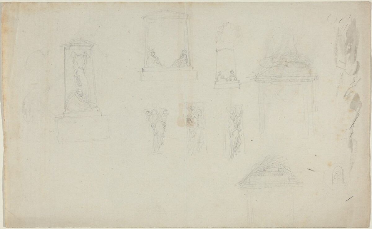Studies for a Monument by John Flaxman