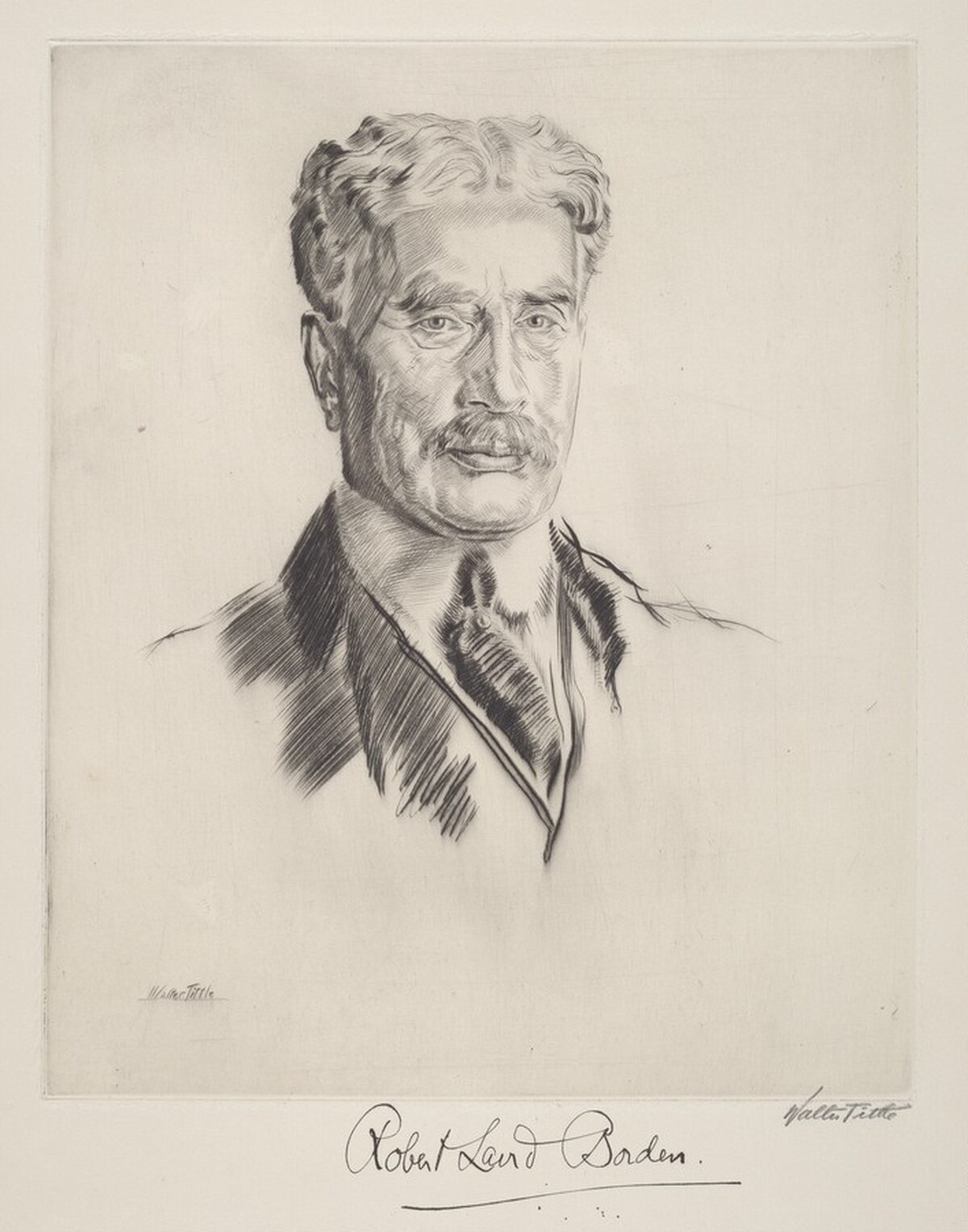 Sir Robert Borden, Former Premier of Canada by Walter Tittle