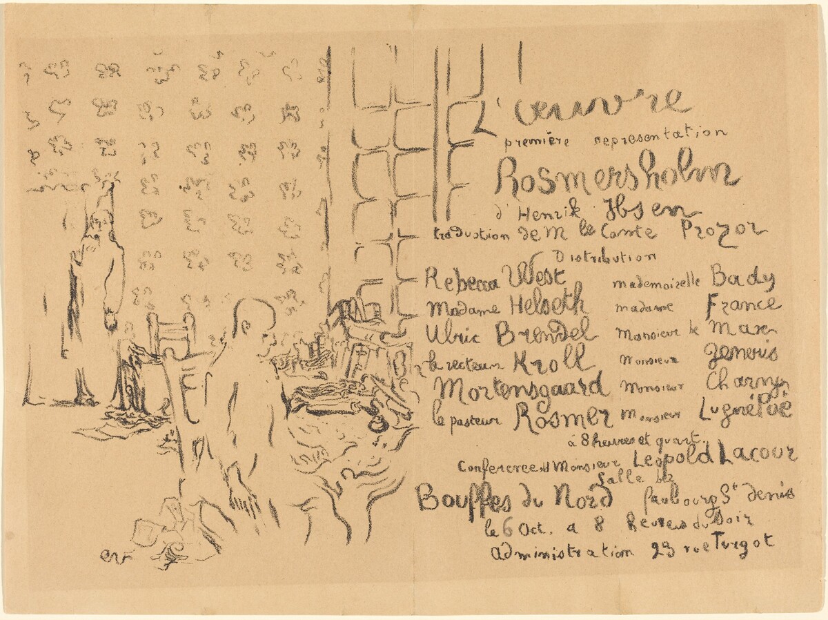 Rosmersholm by Edouard Vuillard
