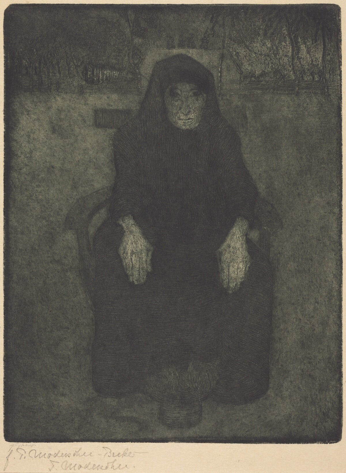 Old Woman by Paula Modersohn-Becker