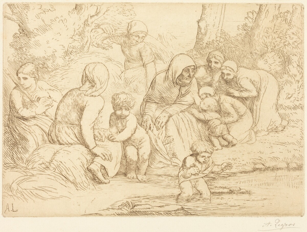 Summer (L'ete) by Alphonse Legros
