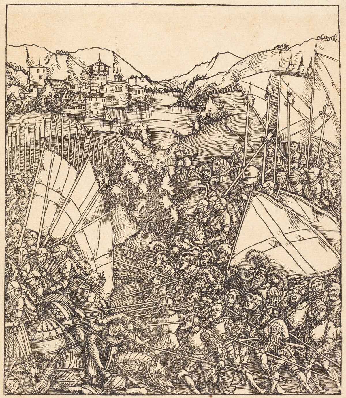 The War at Hainault by Hans Springinklee