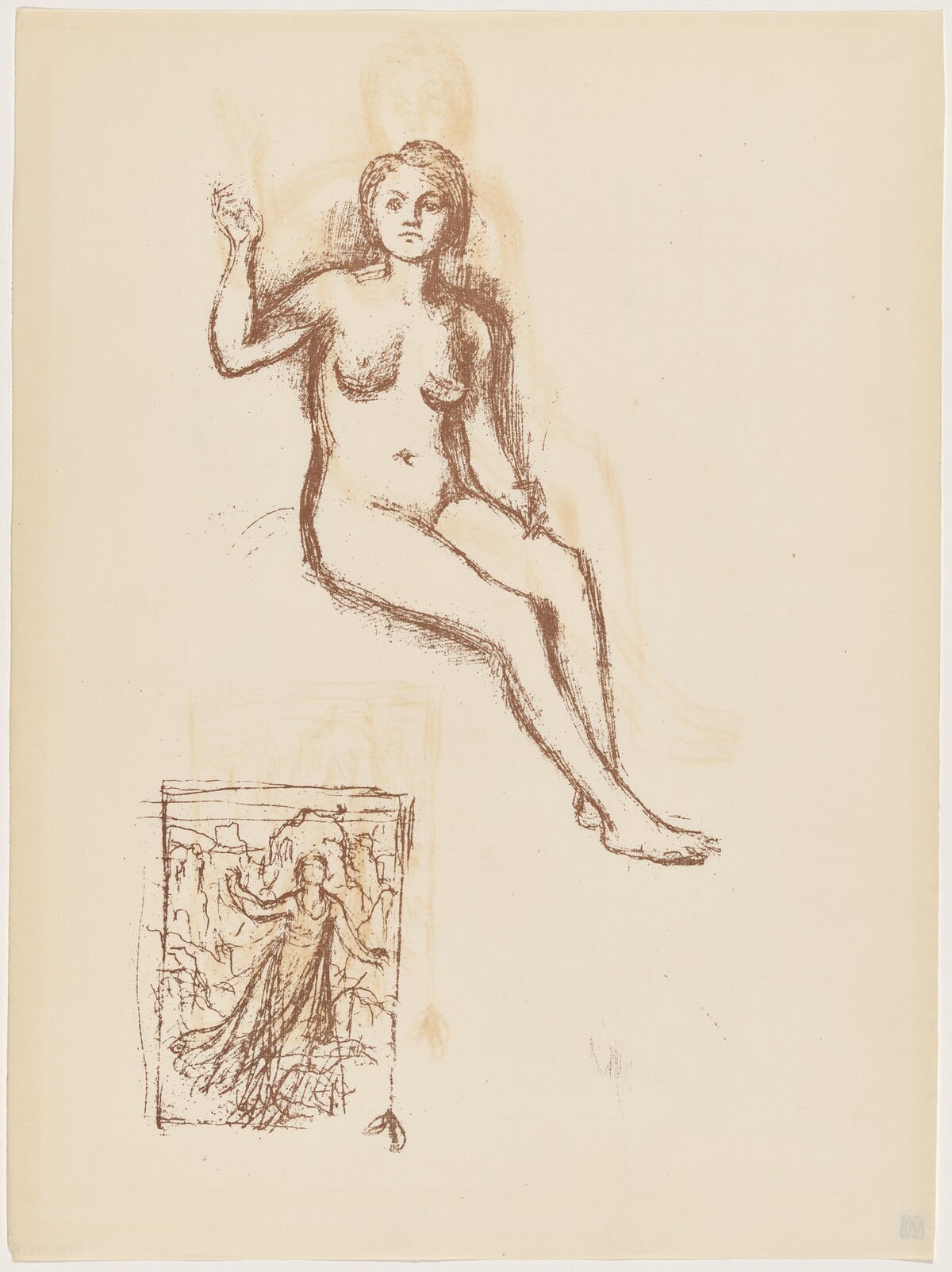 Etude by Pierre Puvis de Chavannes