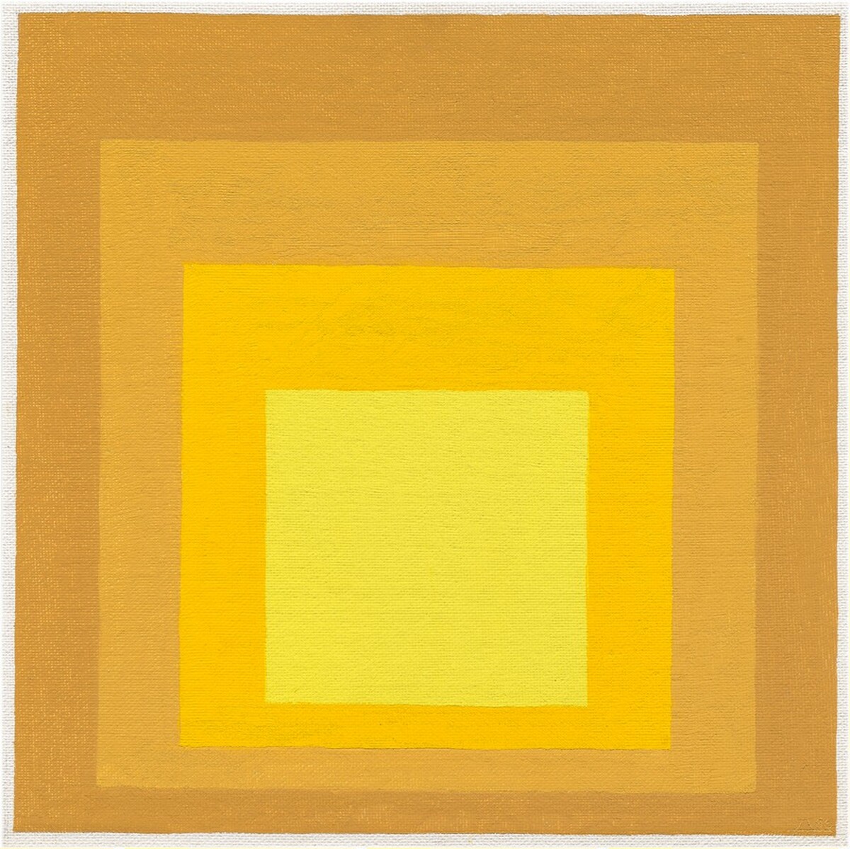 Study for Homage to the Square: Coming Up by Josef Albers