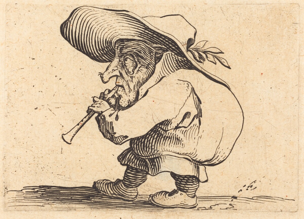 The Flageolet Player by Jacques Callot