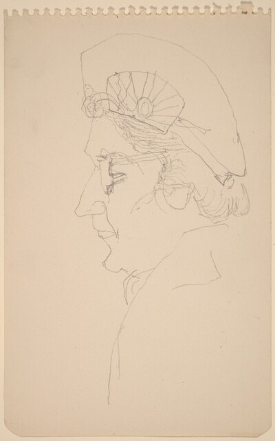 Woman Wearing a Hat and Glasses