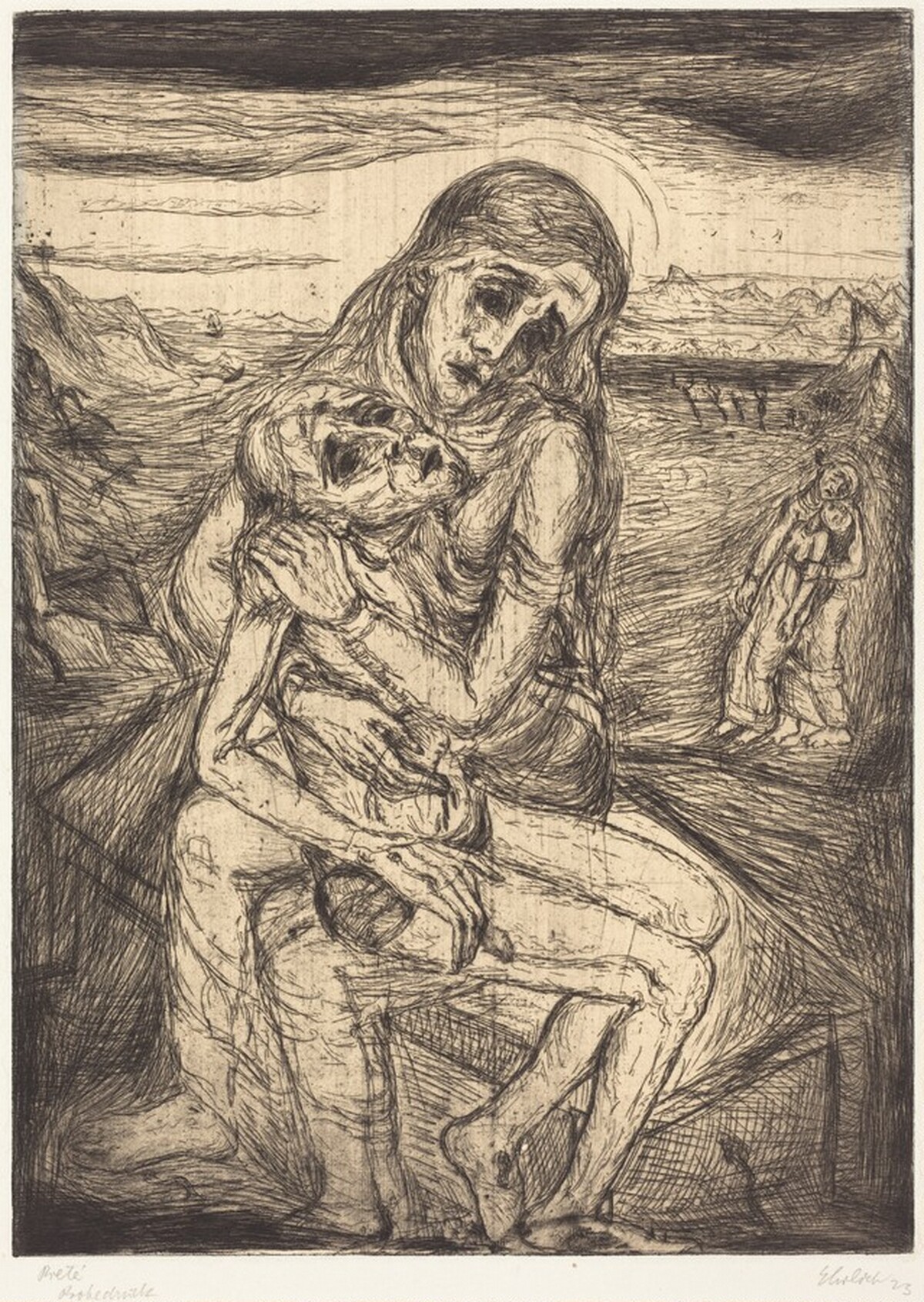 Pietà by Georg Erhlich