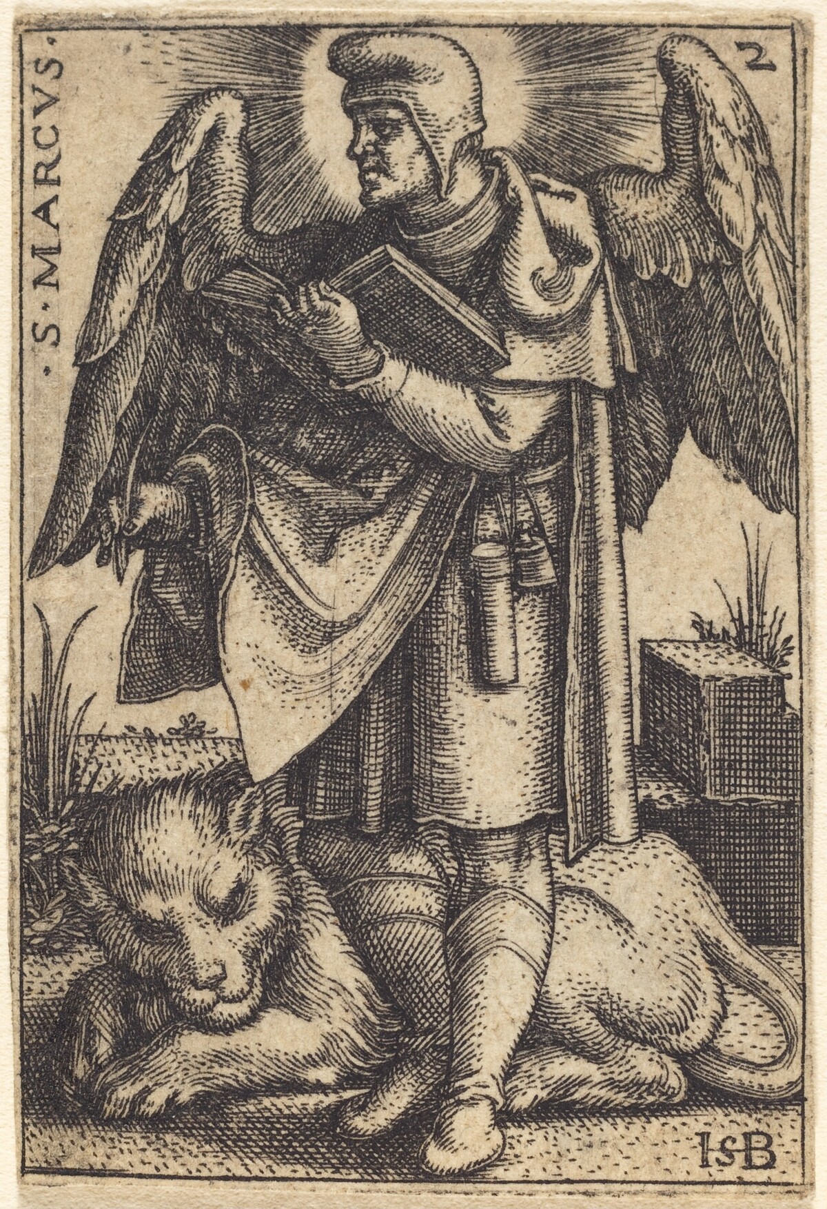 Saint Mark by Sebald Beham