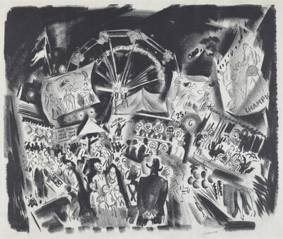 Street Carnival at Night