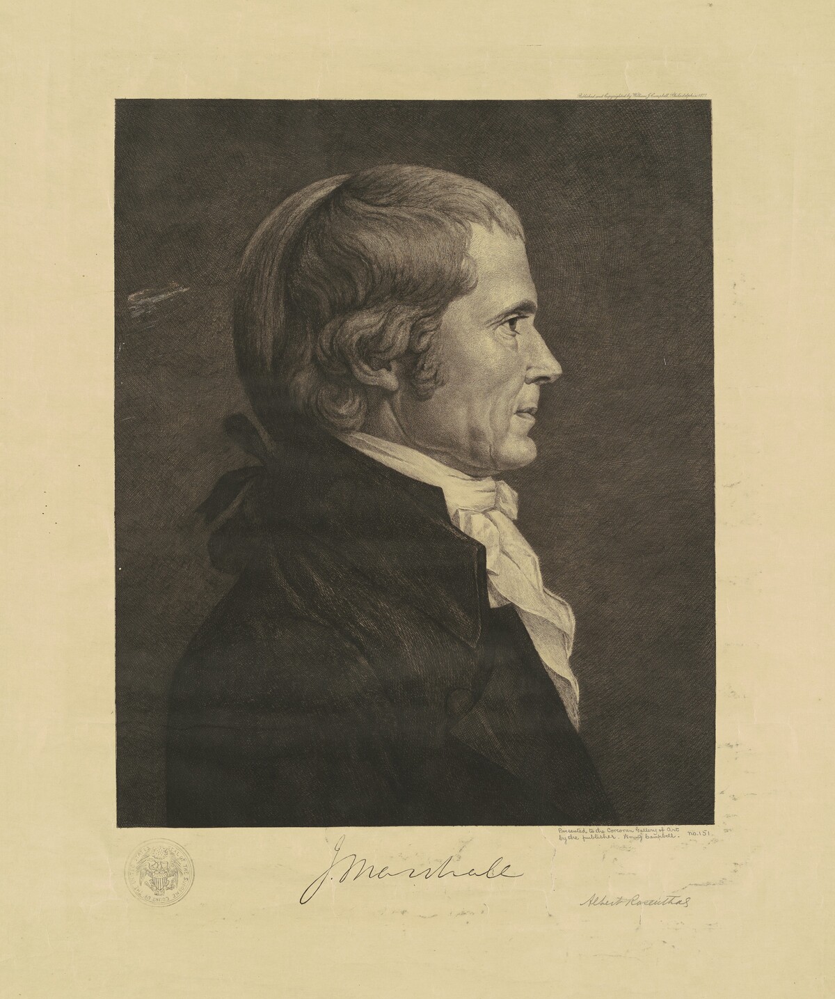 John Marshall by Albert Rosenthal