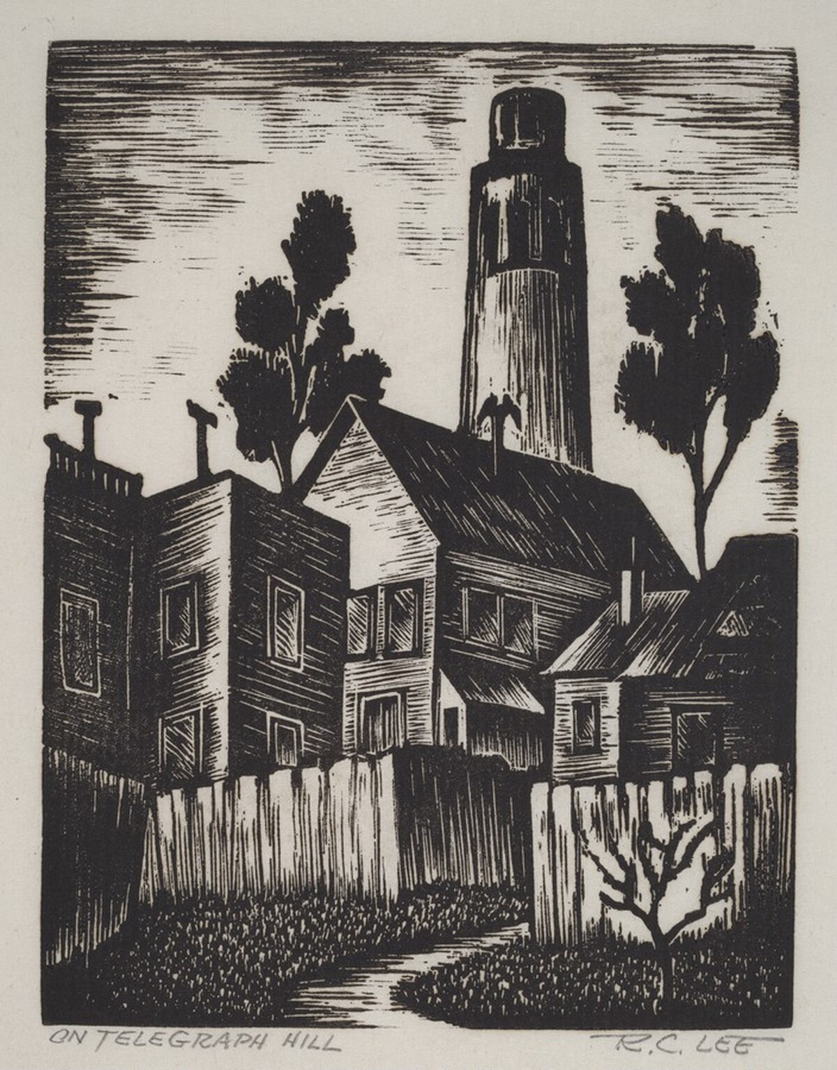 On Telegraph Hill by Robert Cranston Lee