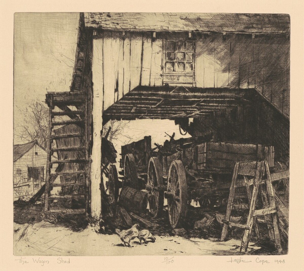 The Wagon Shed by Leslie Cope