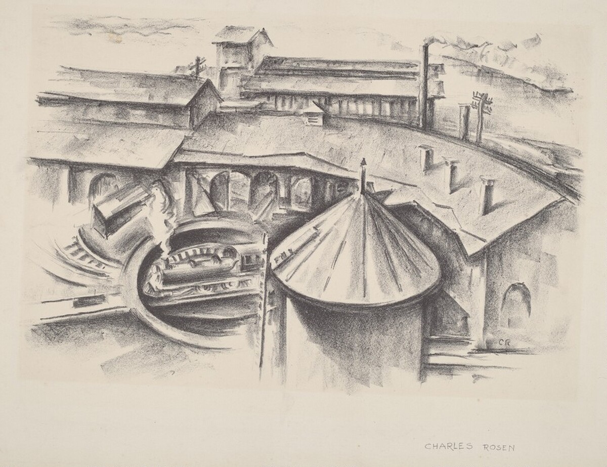 Untitled (The Roundhouse) by Charles Rosen