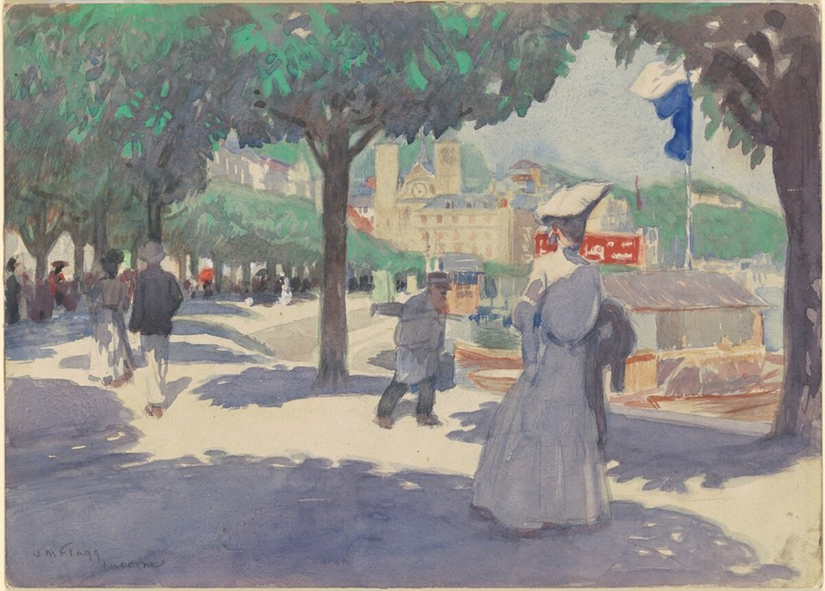 Lucerne by James Montgomery Flagg