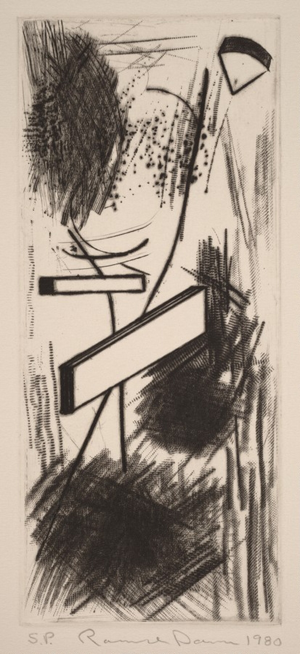Drypoint Delta [special proof] by Ronald Davis