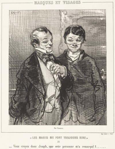 "Les Maris me font toujours rire" (Husbands Always Make Me Laugh)