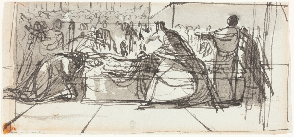 The Laying Out of Christ by Sir George Hayter