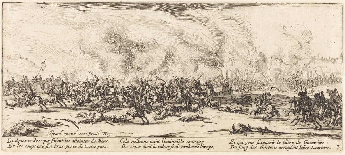 The Battle by Jacques Callot