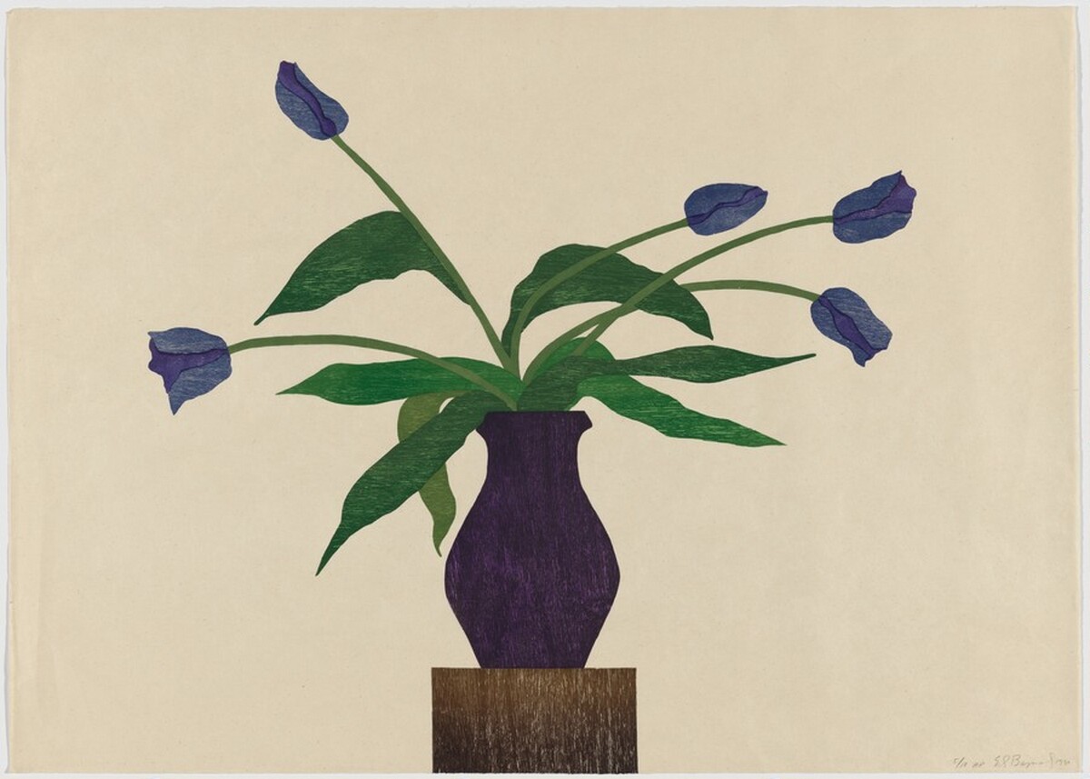 The Blue Tulips by Ed Baynard