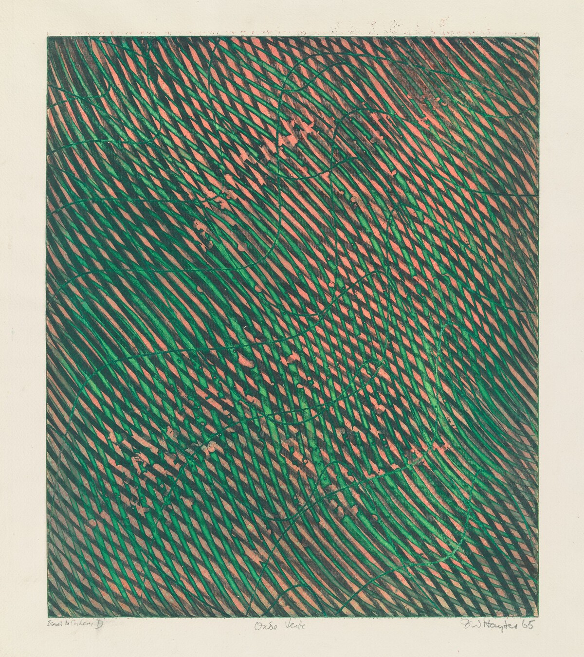 Onde Verte by Stanley William Hayter