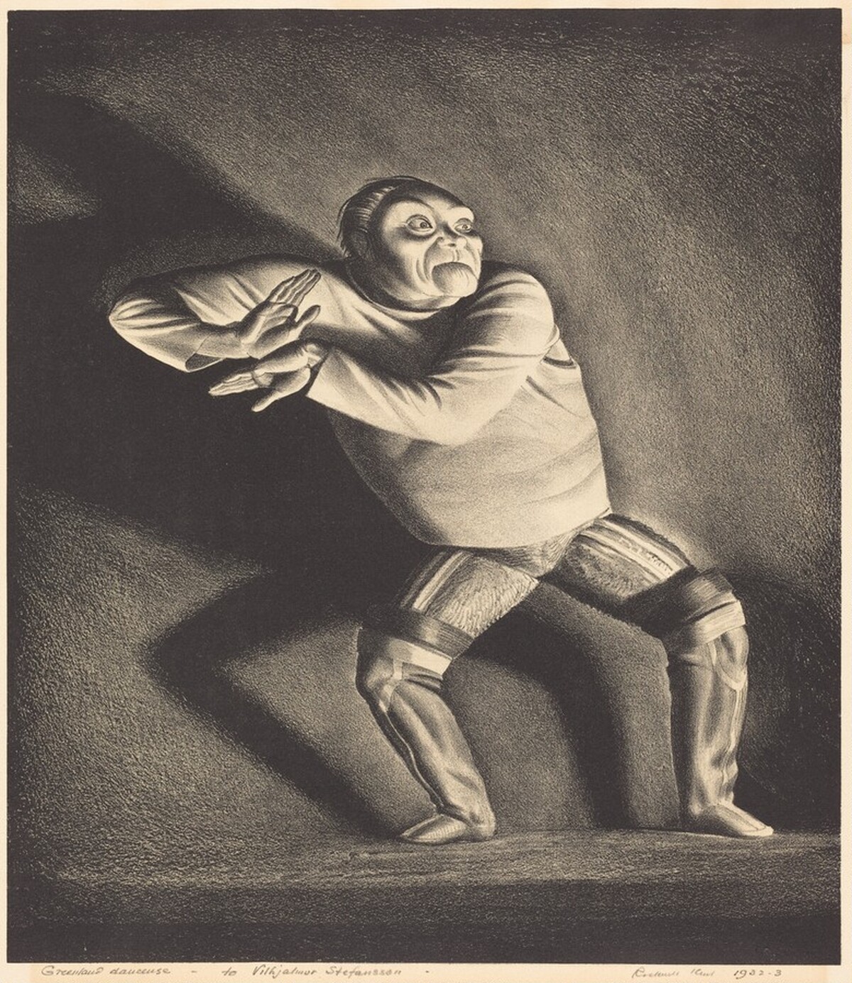 Male (Danseuse) by Rockwell Kent