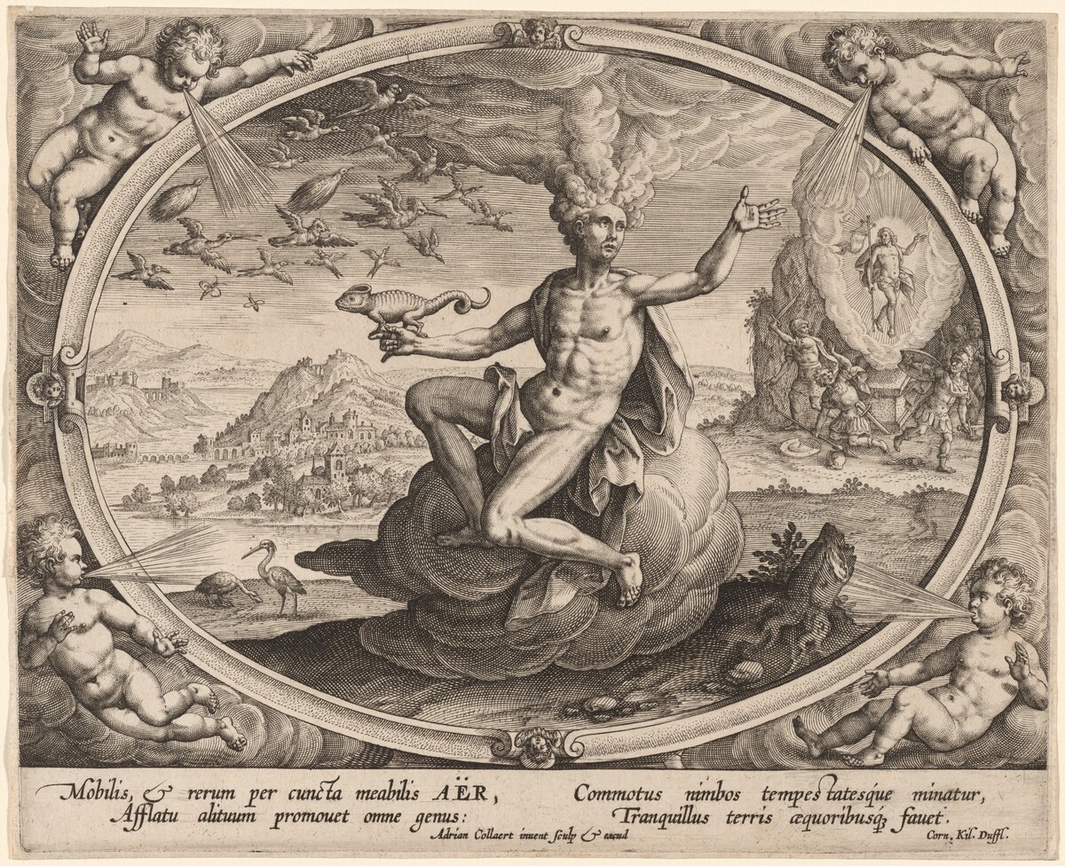 Aër (Air) by Adriaen Collaert