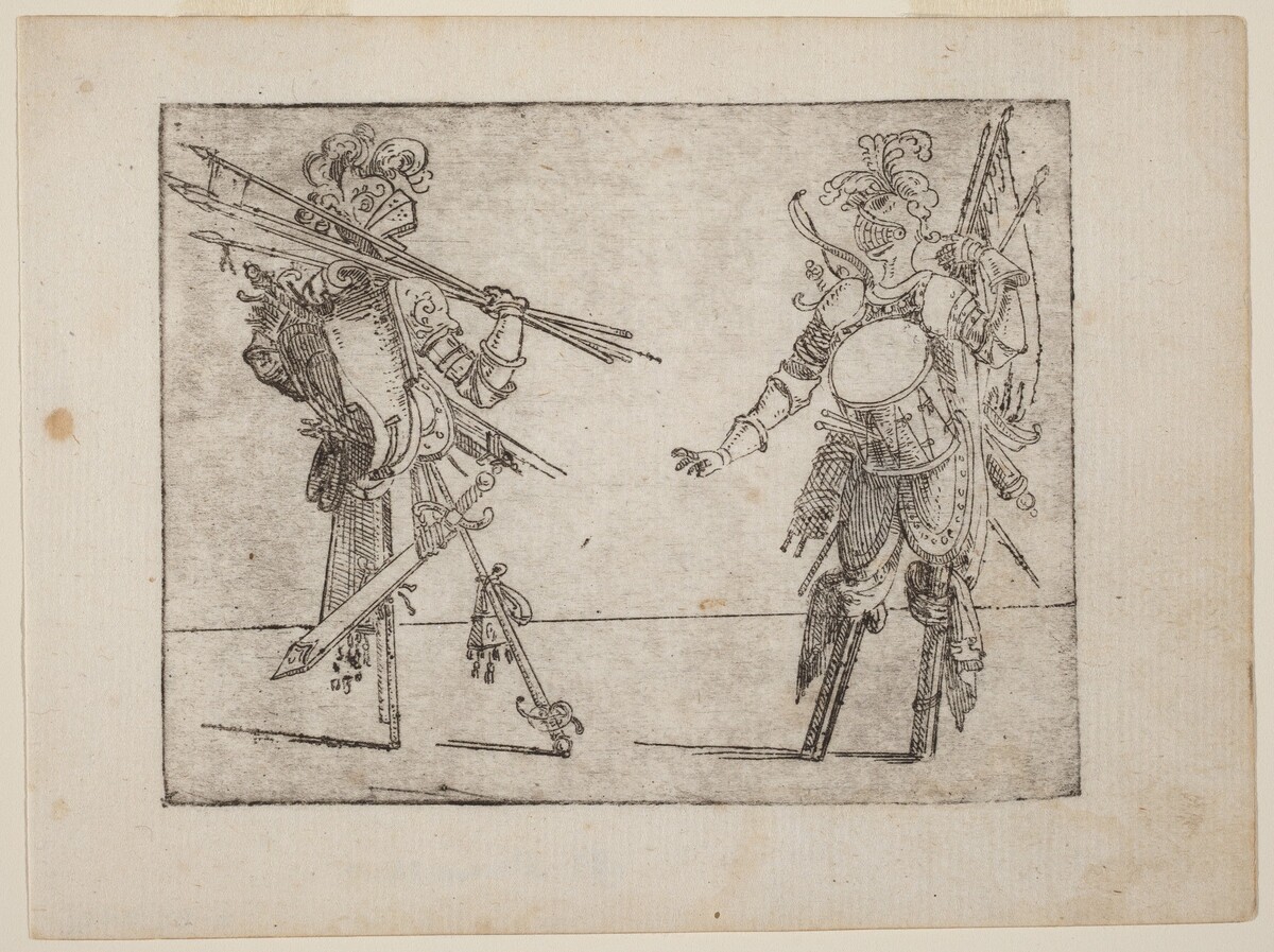 From "Bizzarie di varie Figure" by Giovanni Battista Bracelli