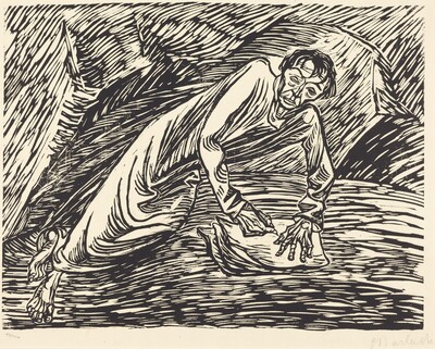 The Writing Prophet (Saint John on Patmos)