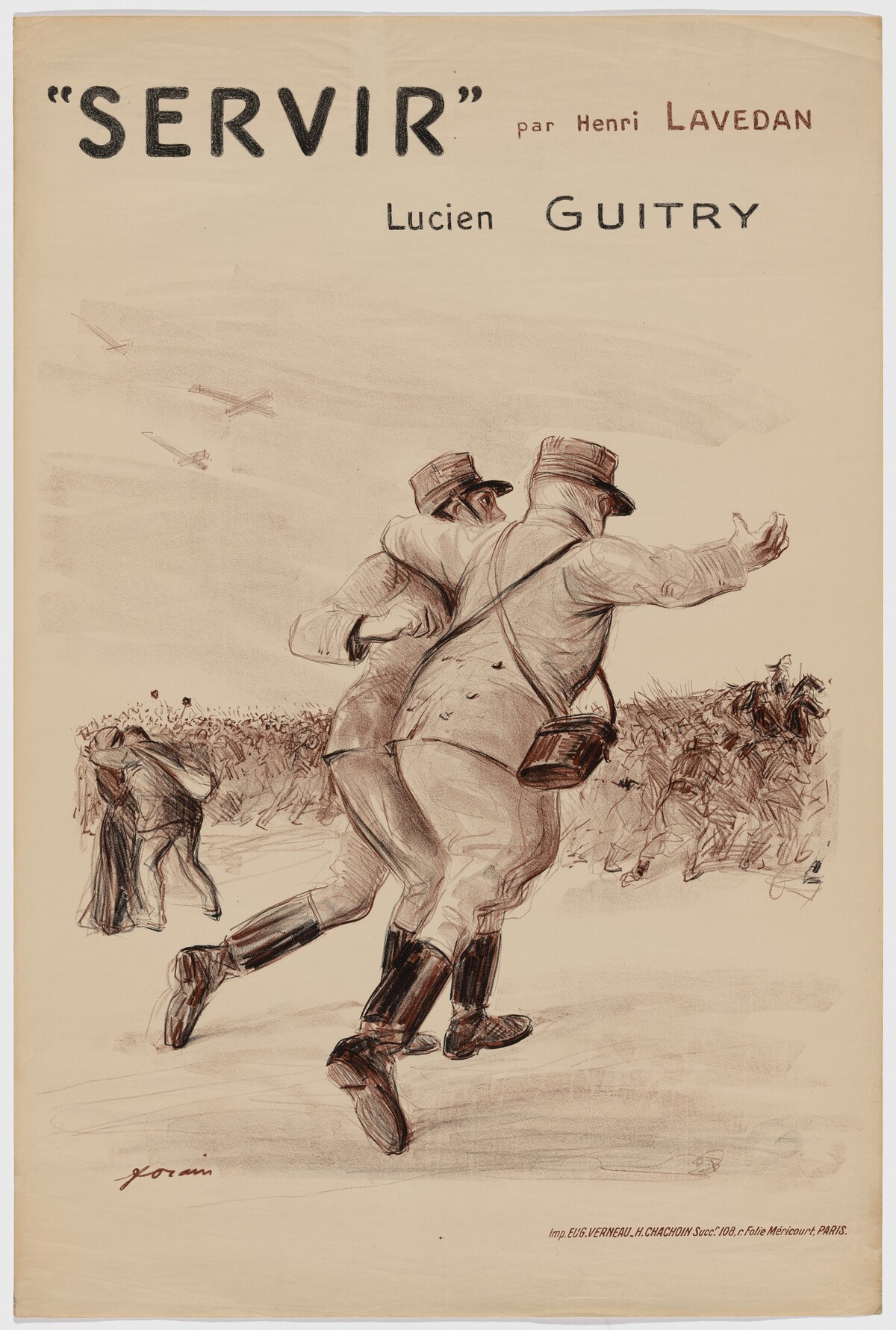 Servir (To Serve) by Jean-Louis Forain