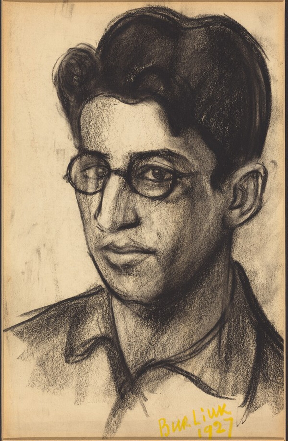 Self-portrait by David Davidovich Burliuk