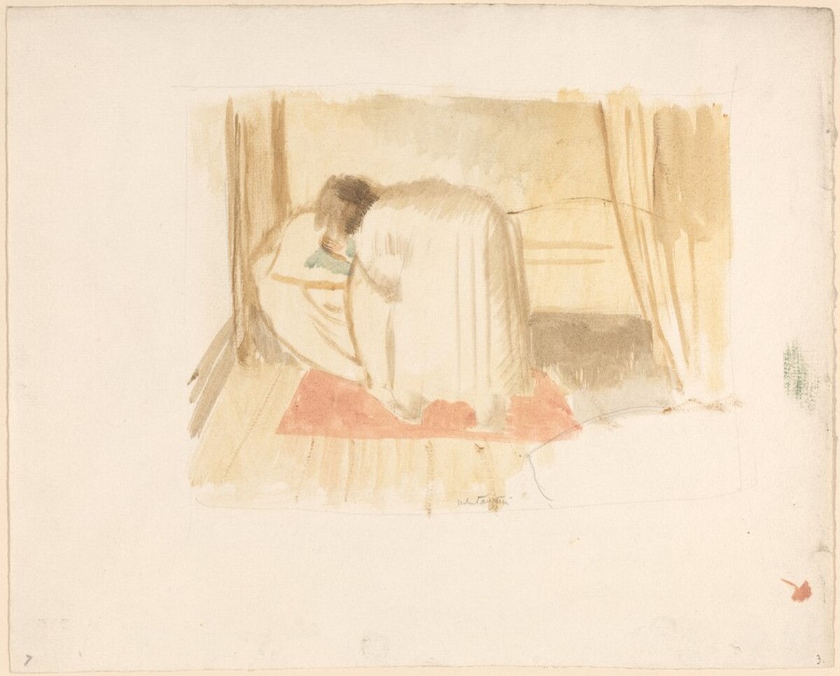 Child in Bed by Robert Austin