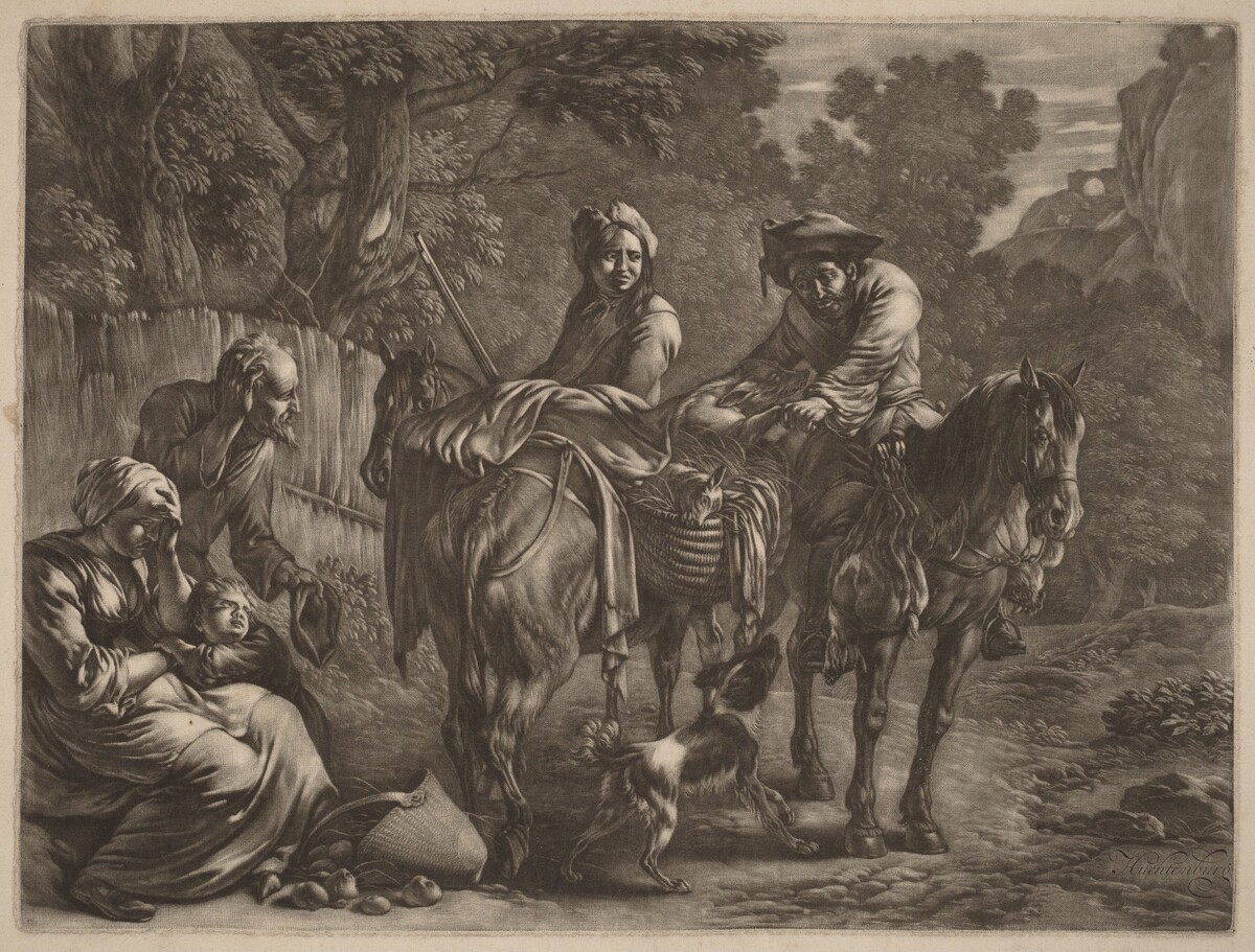 Robbers on Horseback by Jan van Huchtenburgh