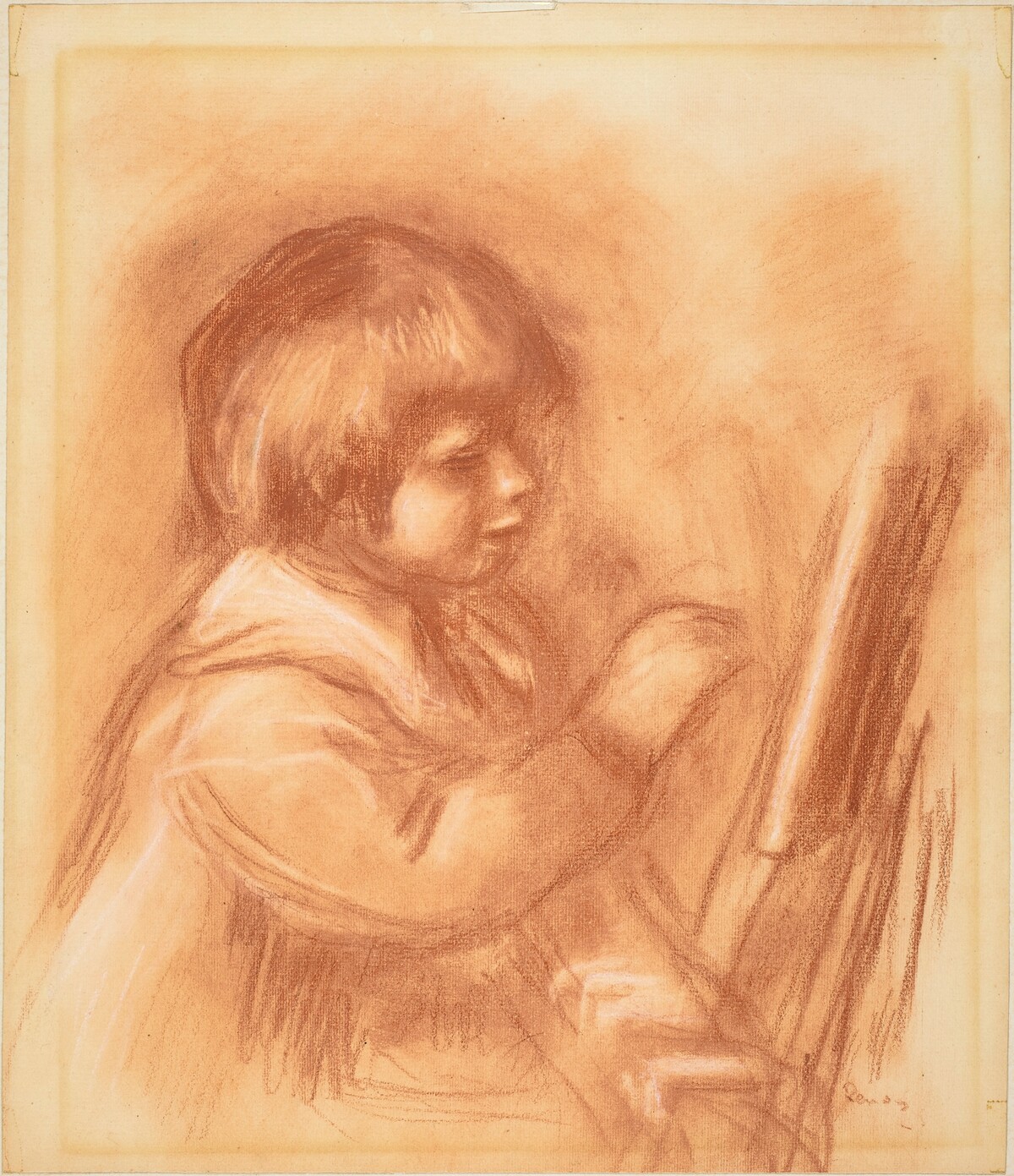 The Artist's Son Claude or "Coco" by French 20th Century, after Auguste Renoir