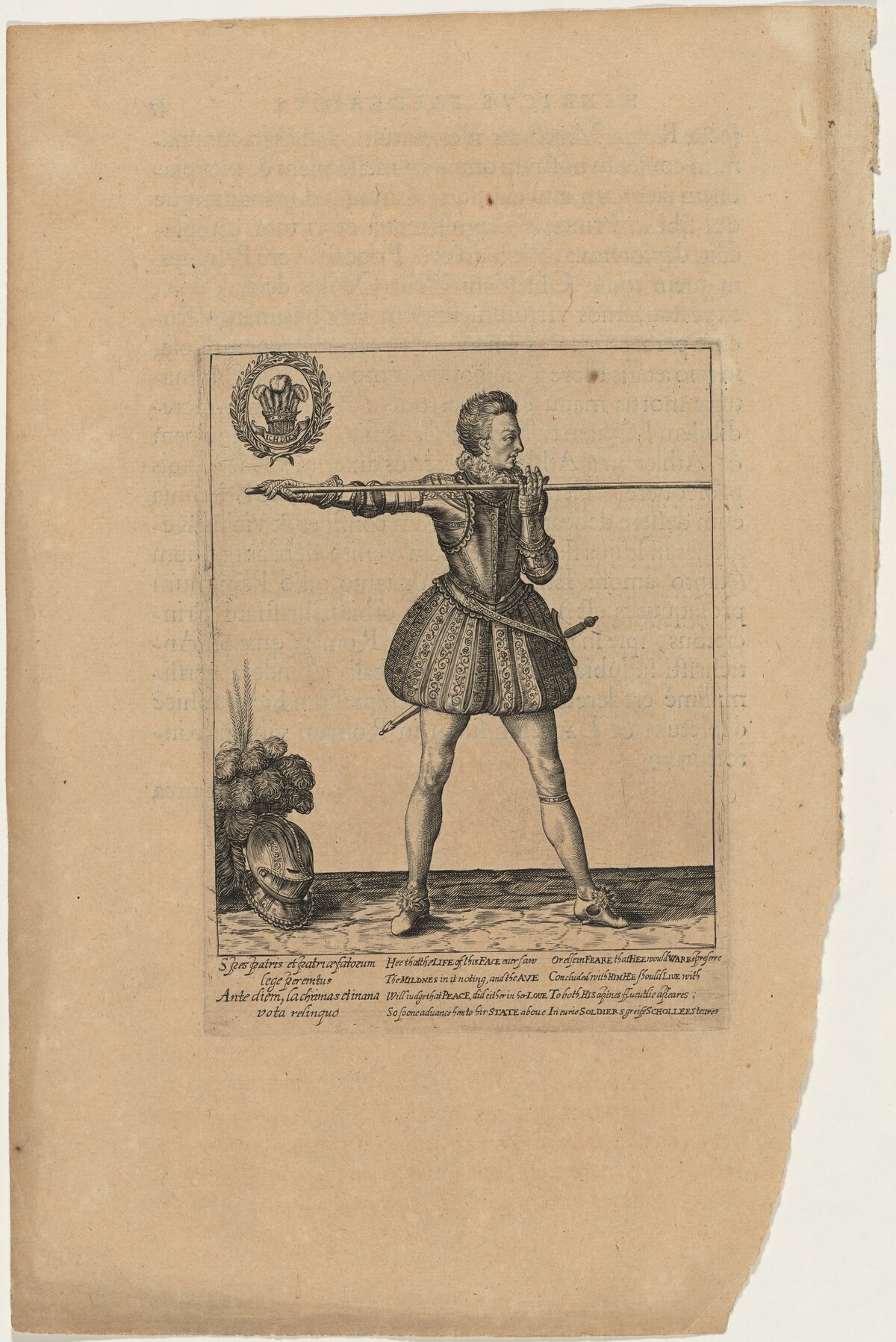 Prince Henry with the Pike by Willem de Passe and Magdalena de Passe
