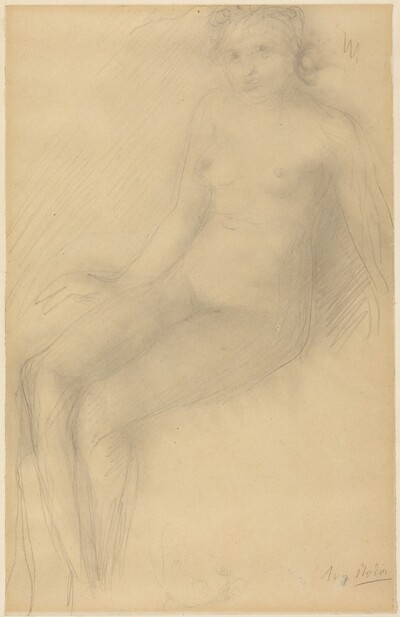 Seated Female Nude