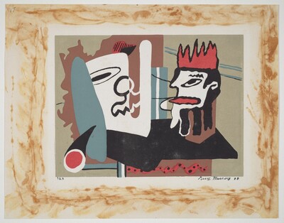 Untitled (Abstract Masks)