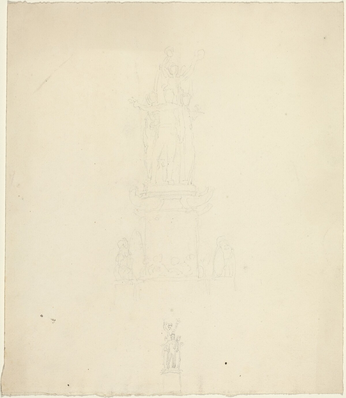 Design for Monument or Metalwork by John Flaxman