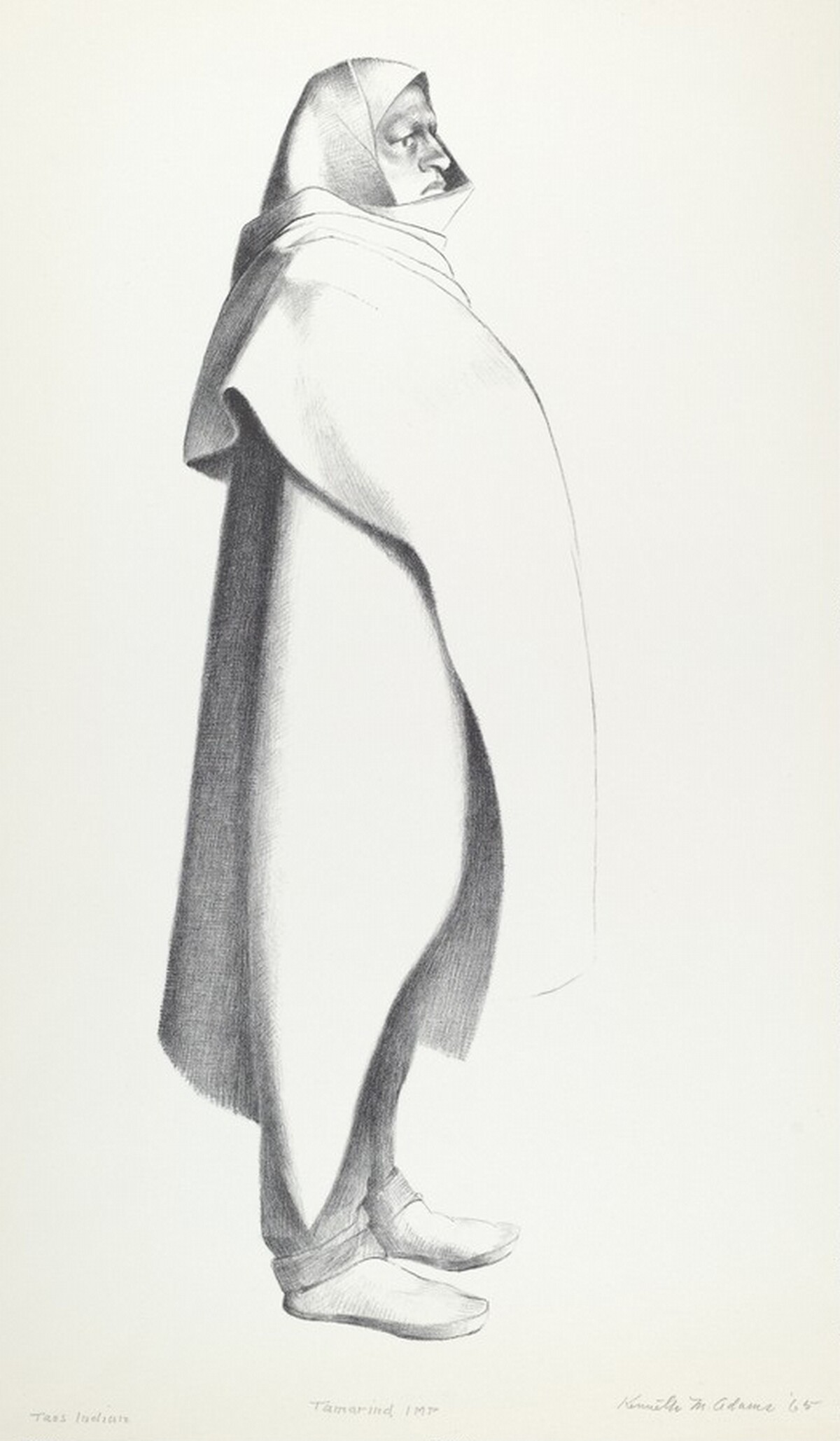 Taos Indian by Kenneth Miller Adams