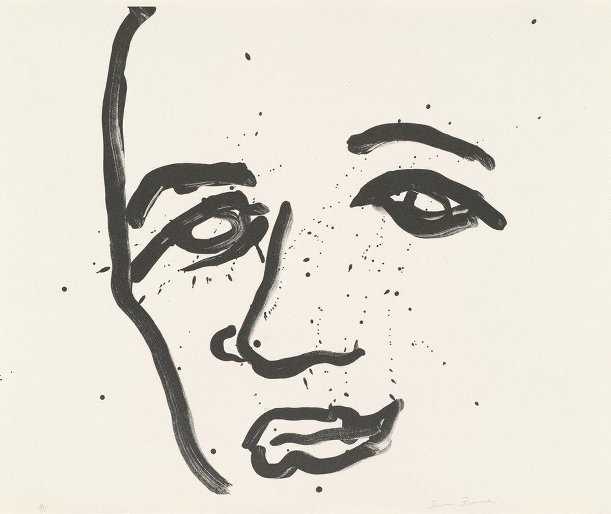 Self-Portrait by Sam Francis
