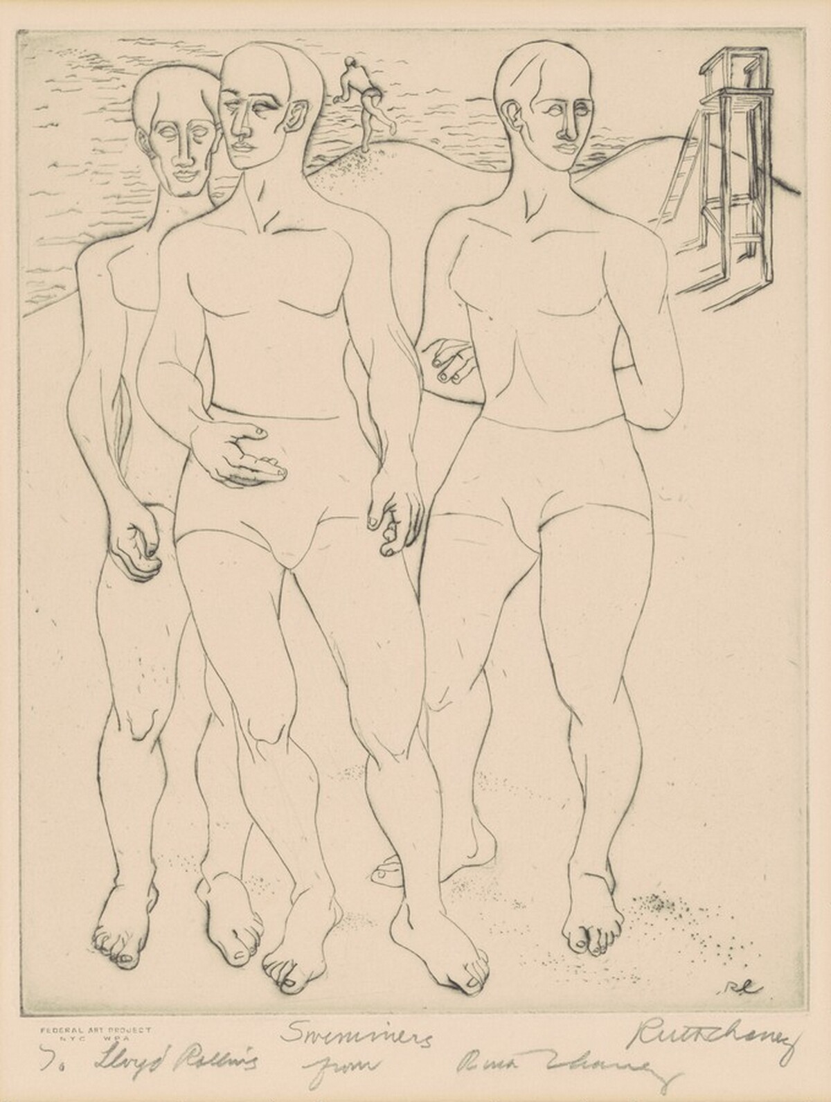 Swimmers by Ruth Chaney